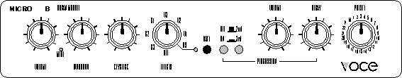 VOCE Micro B Front Panel