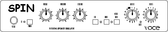 VOCE SPIN Front Panel